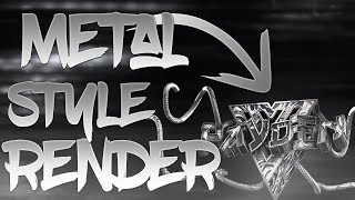 Abstract Metal Style Cinema 4D Render Speed Art [1/2]