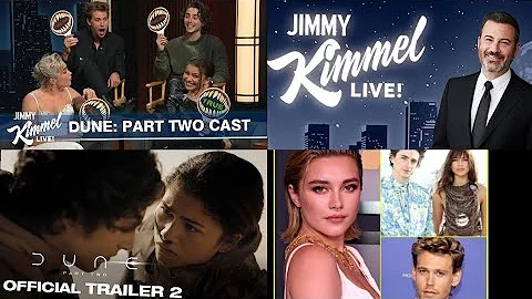 True or False' with the 'Dune: Part Two' cast has some surprising reveals😱😱😱||Jimmy Kimmel Live 😱😱😱😱