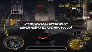 Midnight Club 3 Dub Edition OST - A Modern Way of Letting Go - Idlewild with lyrics