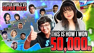 How I Won 50,000 INR From A Fun BGMI Event With BGMI Partners | Play Like Incognito