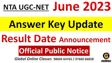 NTA UGC NET June 2023 Result Date | NET Exam 2023 Answer Key Released | How to Qualify UGC NET Exam