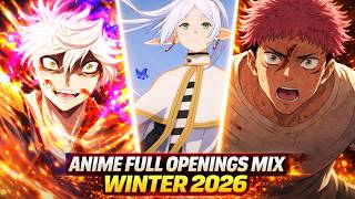 ANIME FULL OPENINGS MIX | 【 WINTER 2026 】