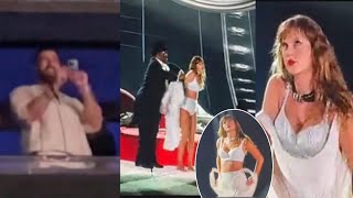 Travis Kelce filmed Taylor Swift changing outfits on stage paris night 4 by Taytrav 1,208 views 2 days ago 47 seconds