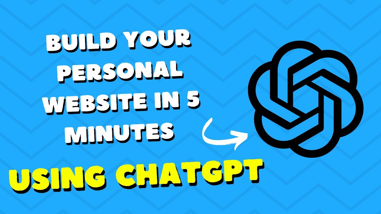 Build a Personal Website in 5 Minutes with AI (No Code Needed!) - YouTube