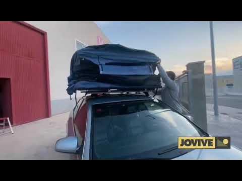 Cómo instalar la tienda de techo para coche Jovive Tent 👍 