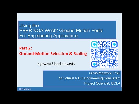 NGA-West2 Ground-Motion Portal for Engineering Applications. Part 2: Search, Select, Scale Download