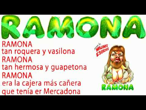 Mojinos escozíos - ramona (que gran persona) (letra / lyrics video oficial)