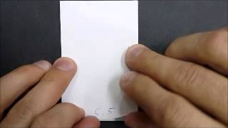 Решение головоломки про листок бумаги и 3 см