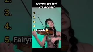 ranking the best violin covers 🤯🔥 #shorts