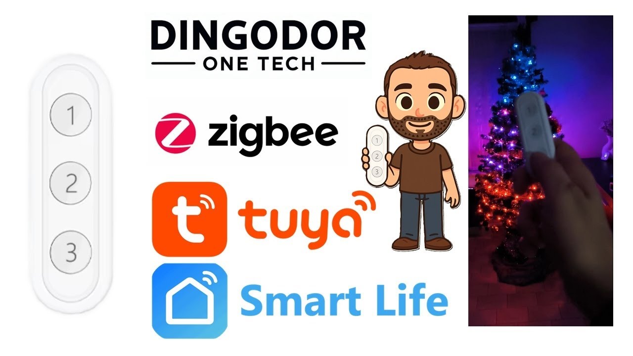Domotique Tuya : Télécommande Zigbee 2ème 5 ans après