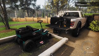 How not to cut lawn / grass - Gardening from Hell  -  Contractor from Hell - Lawn Mowing Simulator