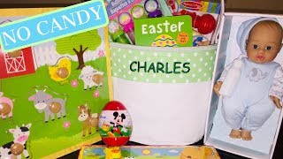 WHAT IS IN MY TODDLER'S EASTER BASKET | No Candy | Last Minute Easter Basket Ideas