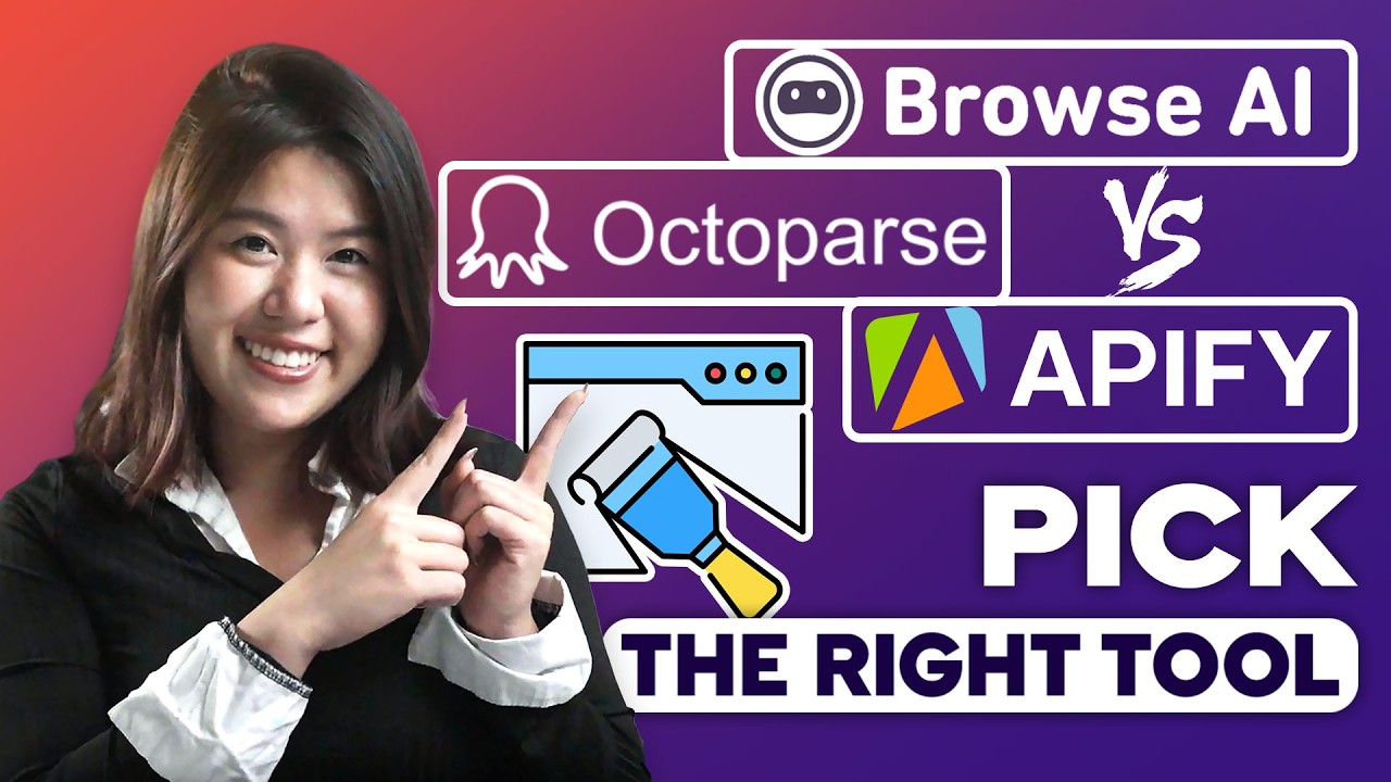 Browse AI vs Octoparse vs Apify Best No Code Web Scraper - YouTube