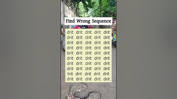 5 Seconds For You To Spot . Try Your Skills  #brainteaser #search #find #puzzle