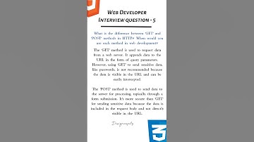 Web development interview question -5 | #html #css #webdesign #ui #shortvideo #shorts #code #career