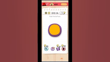 Brain test level 314 solution / push the buttons.