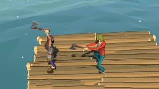 Vikingos vs Ciudadanos | Puppet Fighter: 2 Players Ragd Gameplay screenshot 4