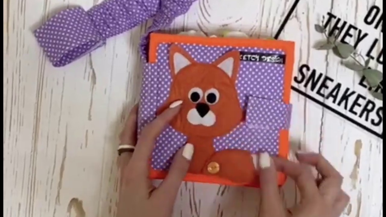Handmade Quiet Book for baby, baby activity book, busy book,