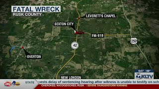 DPS releases name of pedestrian killed in Rusk County crash