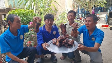 Đám Giỗ Nhà Anh Út Với Món Chuột Quay Lu Ngon Không Thể Tả.Góc Làng Quê#805