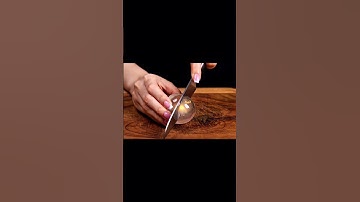 Glass Fruit Slicing ASMR – The Most Satisfying Cuts Ever #ASMRslice#asmr #relaxing #fruit