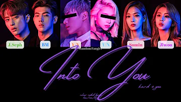 K.A.R.D (카드) - INTO YOU (6 Member Ver.) [Colour Coded Lyrics Han/Rom/Eng]