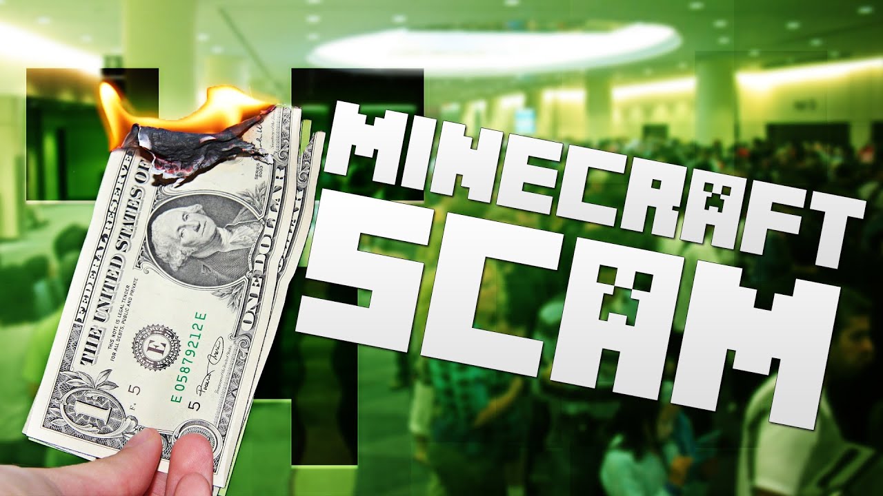 Minecraft SCAM - Convention: Breaking It Down &amp; How-To Prevent - YouTube