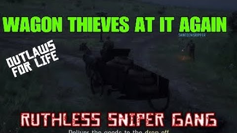 Trader wagon thieves back at it... Stealing wagons isn