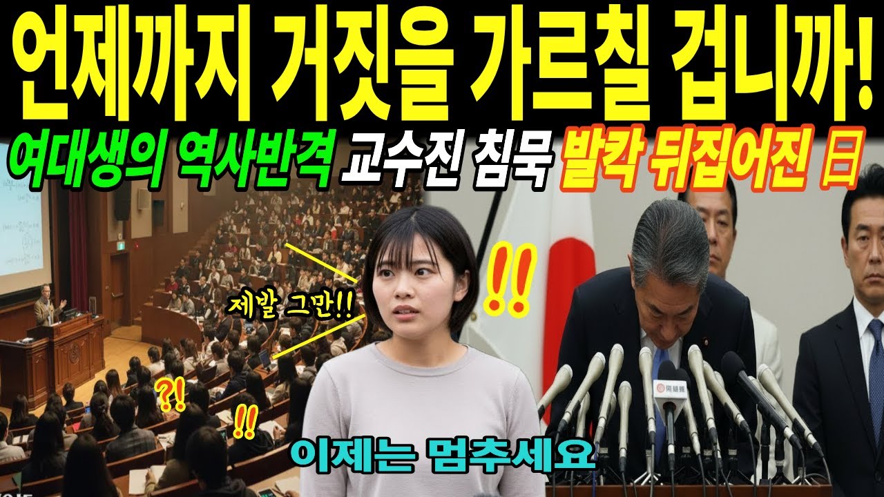 [해외감동사연] 교수는 말하지 못했고, 여대생은 멈추지 않았다