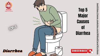 Top 5 Major Causes of Diarrhea | Dareehea | Causes of Diarrhea | USA | 2023 | How to Stop Diarrhea