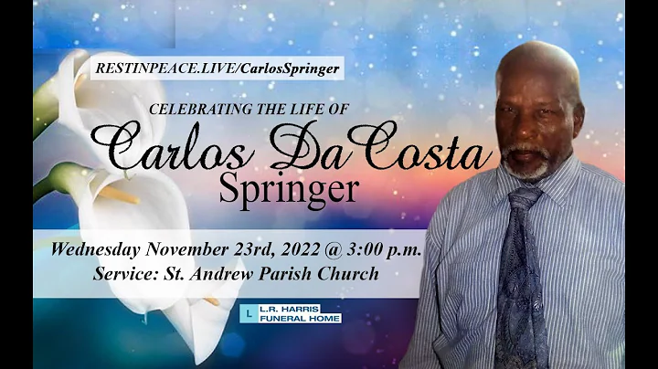 Live Stream for Carlos DaCosta Springer