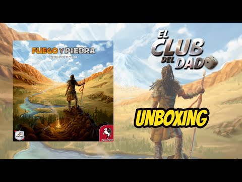 Unboxing Fuego y Piedra por El club del dado