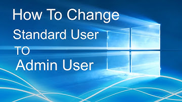 Windows 10 How To Change A Standard User Account To An Administrator Account!!