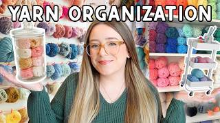 Organize Your Yarn FOR GOOD! Life-changing Yarn Storage Solutions