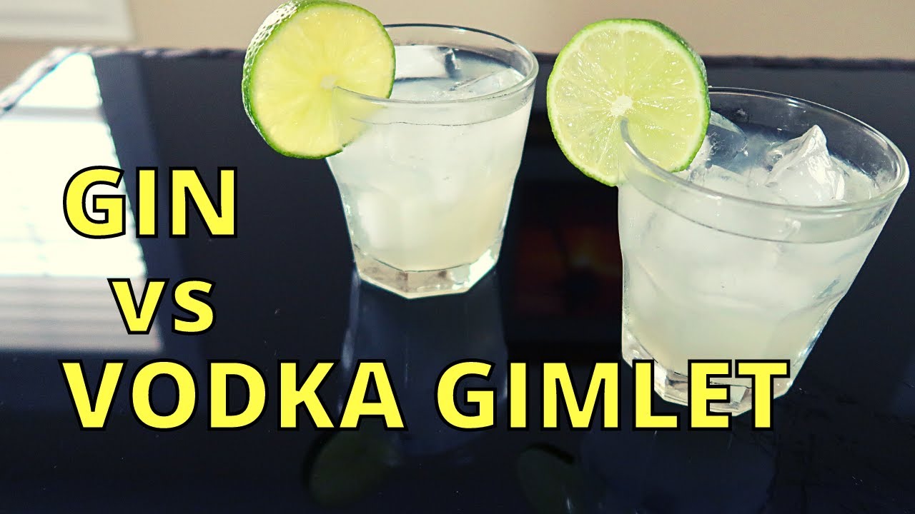 Vodka vs Gin in a Gimlet Thirsty Thursday YouTube