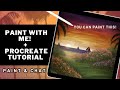 Procreate painting tutorial + Paint with me and chit chat :)