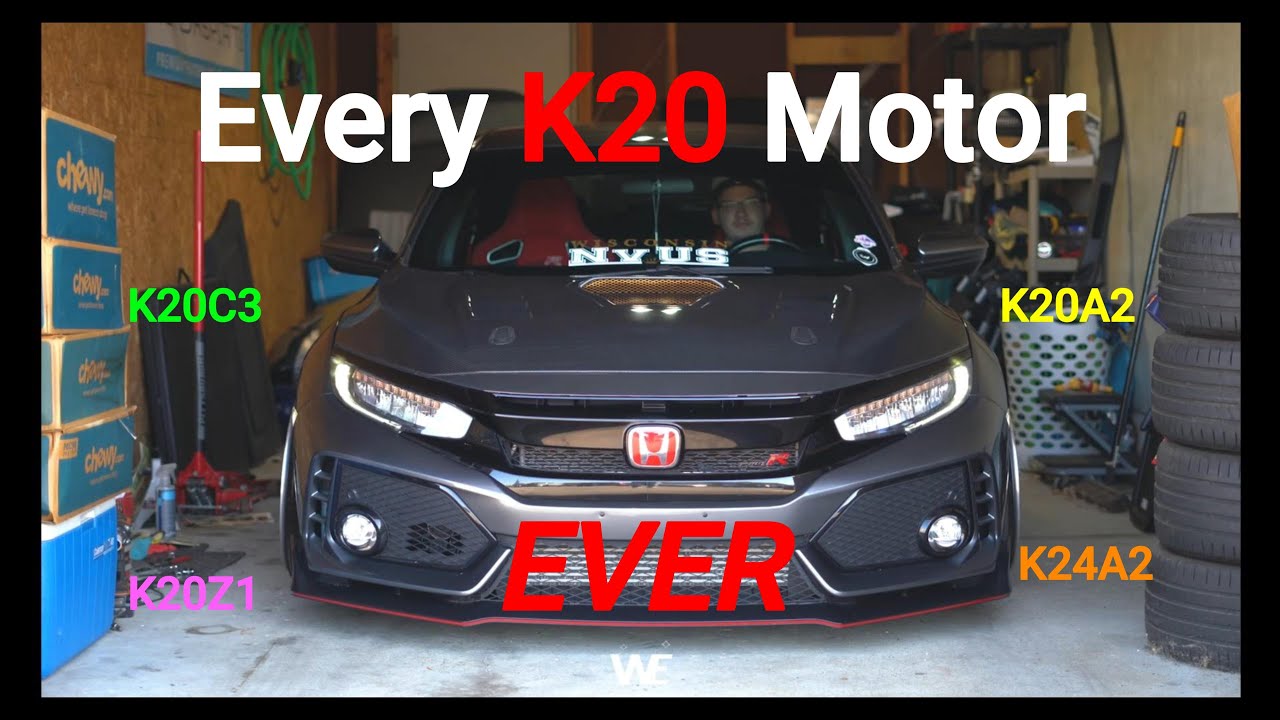 Every K20 Variation Ever Made - YouTube