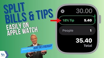 How to use your Apple Watch as a tip calculator and bill splitter | Kurt the CyberGuy