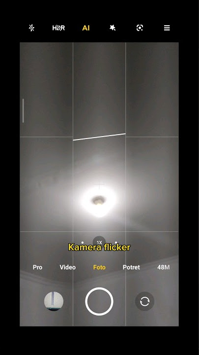 Cara Mengatasi Kamera HP Berkedip-kedip atau Flickering