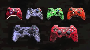 New Urban Camo Options Available! For Xbox 360 and Playstation 3 Controllers