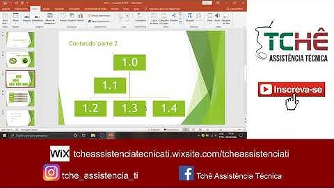 Aula 4 - Inserindo gráfico SmartArt no Powerpoint 2016