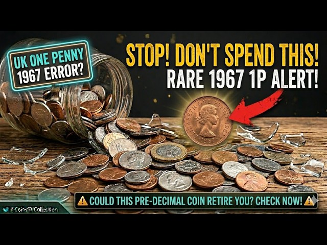 🇬🇧 1967 UK PENNY: The 