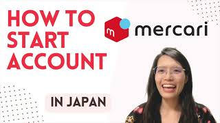 How to start Mercari account in Japan (メルカリ）