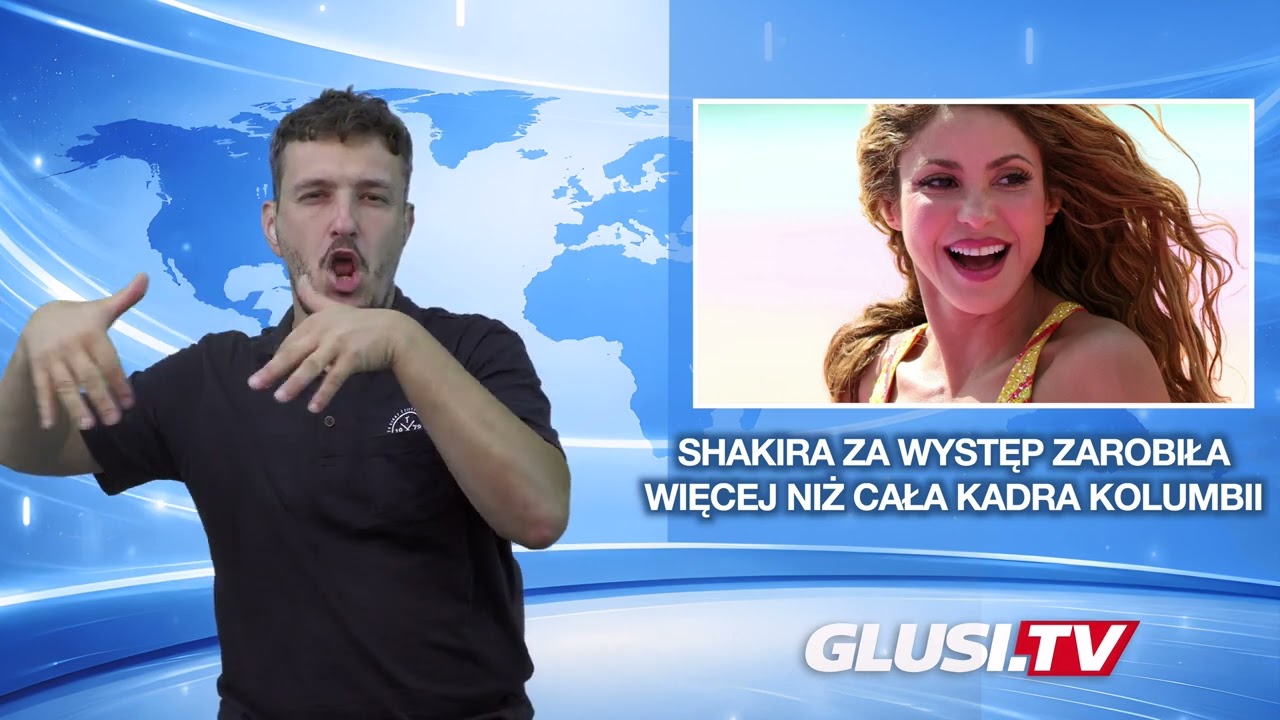 Shakira za występ zarobiła więcej niż cała kadra Kolumbii