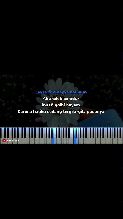 Karaoke Piano Laisafi Instrumen #shorts