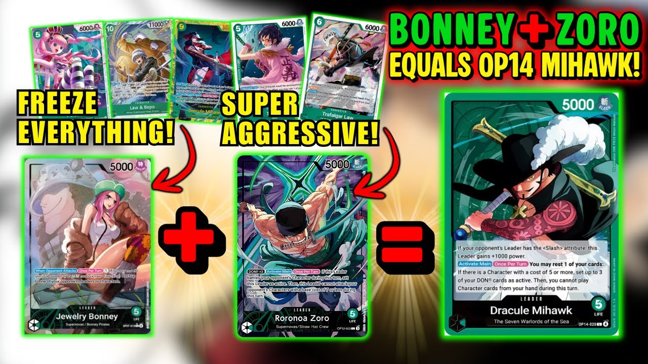 OP14 Mihawk Goes Crazy...