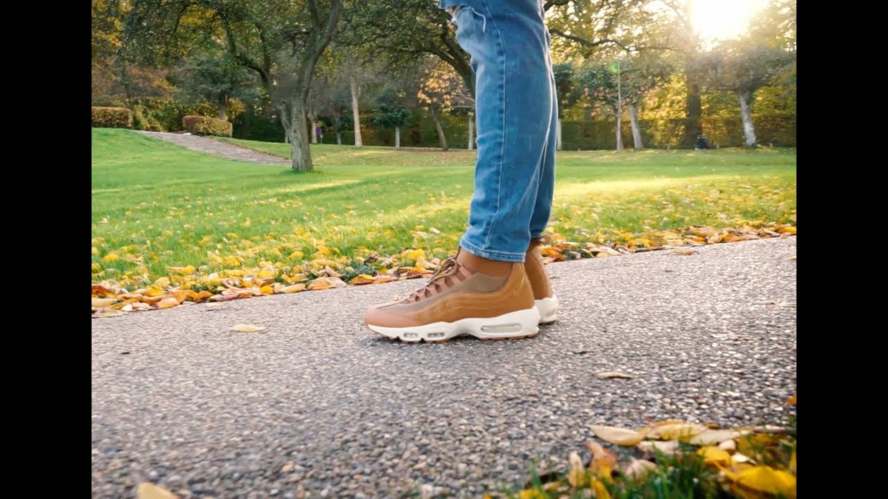 air max 95 sneakerboot wheat