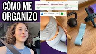 📆 CÓMO ME ORGANIZO Y GIMNASIO EN CASA 💪 VLOG