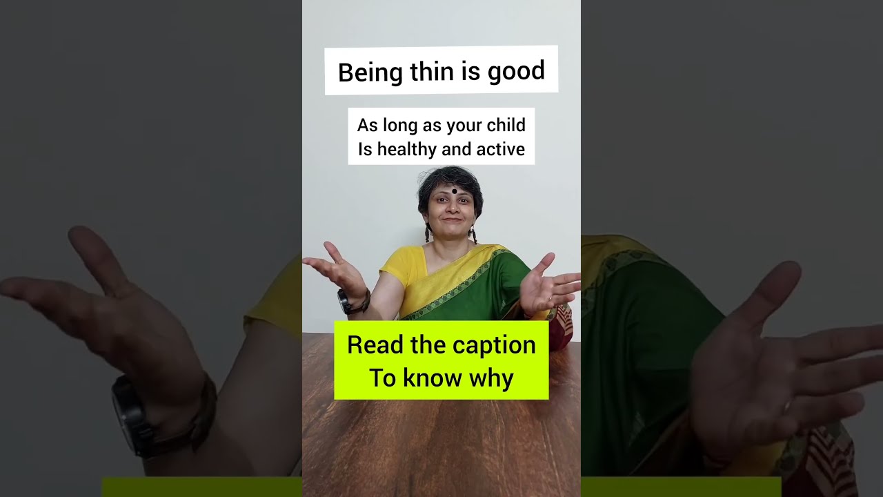 Don T Worry If Your Child Is Thin Dr Debmita Dutta