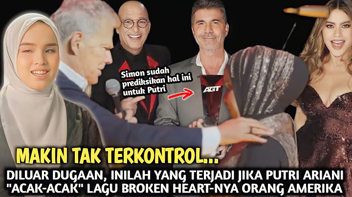DILUAR DUGAAN, INILAH YANG TERJADI JIKA PUTRI ARIANI "ACAK-ACAK" LAGU BROKEN HEART-NYA ORANG AMERIKA